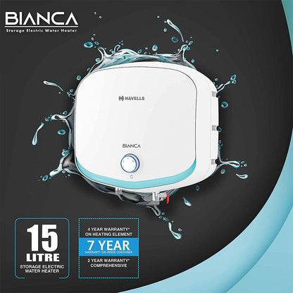 HAVELLS BIANCA 15L VERTICAL STORAGE WATER HEATER