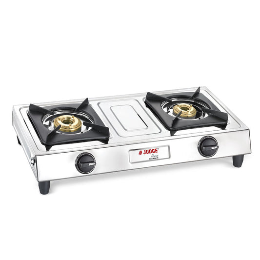 Judge Aura Big 2 Burner Jag 01 Stainless Steel Gas Stove