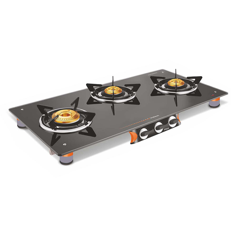 Vidiem Air Pride 3 Burner Glass Cooktop