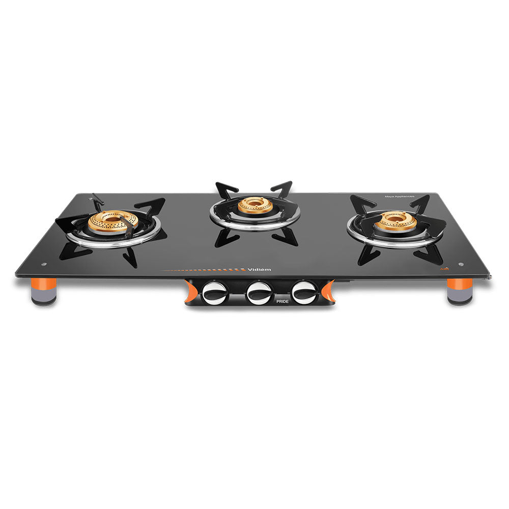 Vidiem Air Pride 3 Burner Glass Cooktop