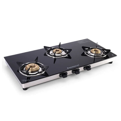 Wonderchef Duralife Slim Glass Cooktop 3 Burner 63154810