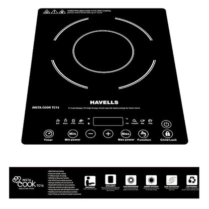 Havells Insta Cook TC16 1600W Induction Cooktop