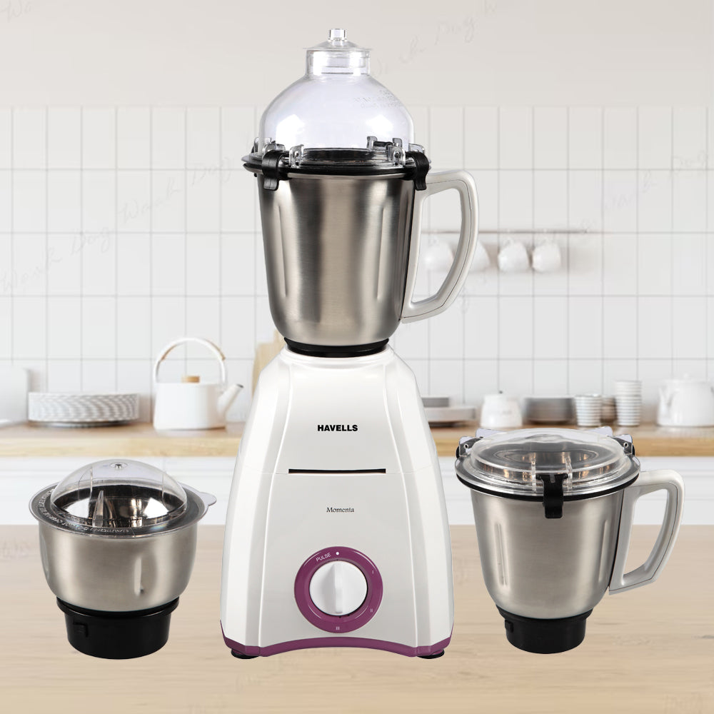 HAVELLS MOMENTA MIXER GRINDER 3 JARS 750 W