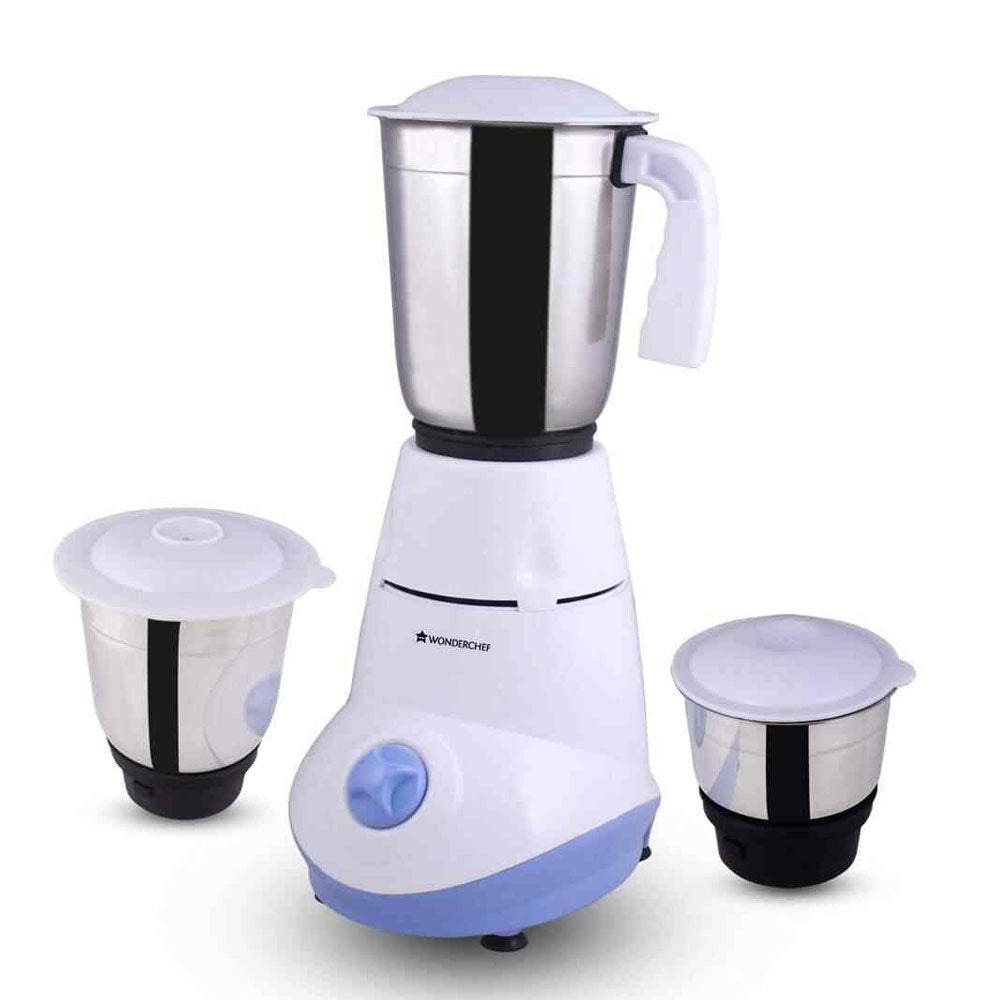 Wonderchef Capri Mixer Grinder 500W With 3 Stainless Steel Jars