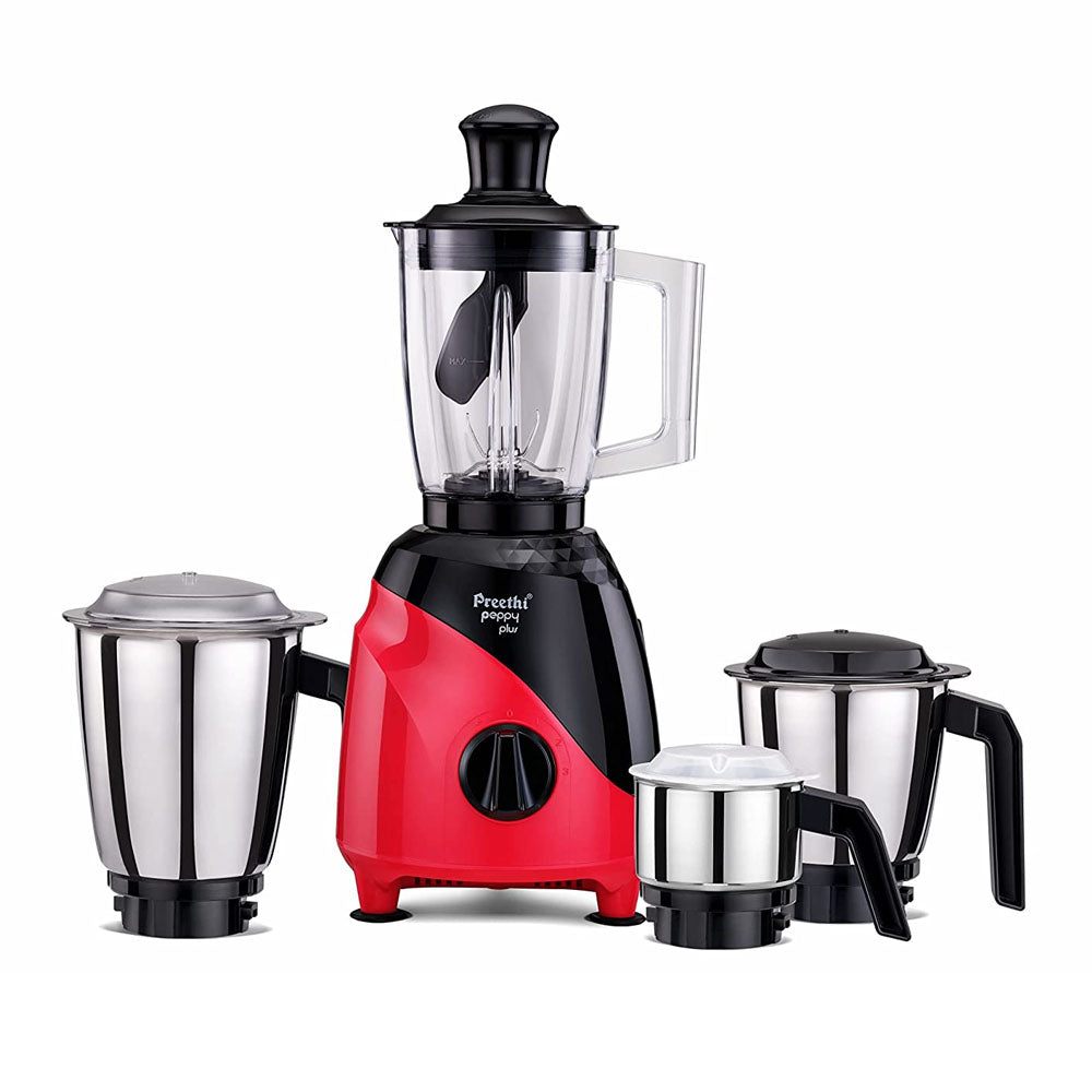 Preethi Peppy Plus 4 Jars Mixer Grinder 750W