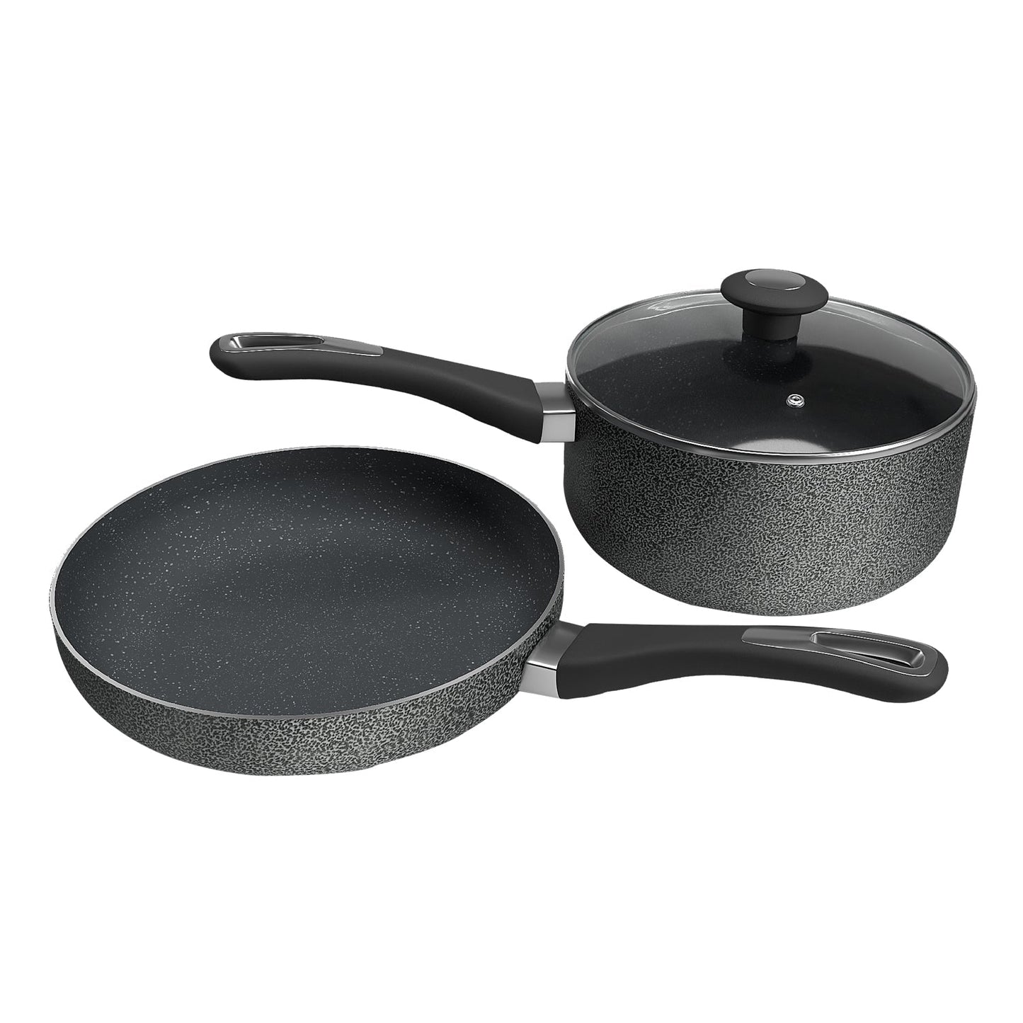 IMPEX NONSTICK GRANITE COOKWARE 3 PCS SET RHFM2418