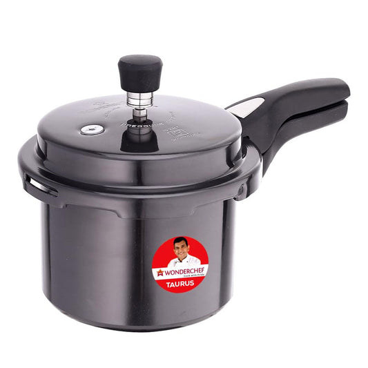 Wonderchef 5L Taurus Hard Anodized Outer Lid Pressure cooker 63154823