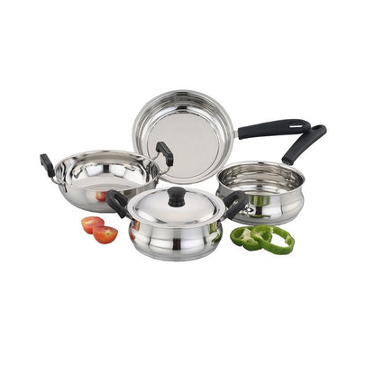 Sowbaghya Ultima Induction Base Stainless Steel 5Pcs Gift Set