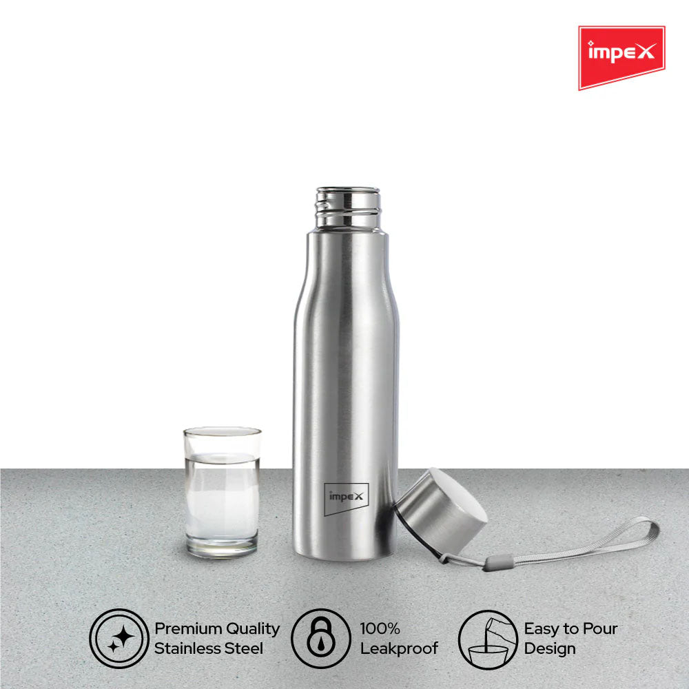 IMPEX SIPPY-750 STAINLESS STEEL WATER BOTTLE 750 ML