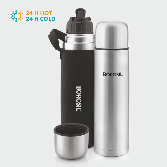 Borosil Thermo 750 ml Hot n Cold SS Flask