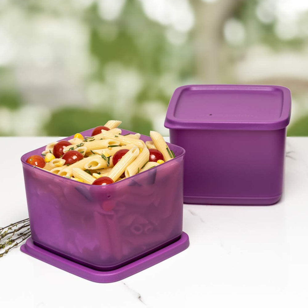 Tupperware Cubix 1 Ltr Container Set of 2 SF2