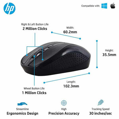 HP Multimedia Slim Wireless Keyboard amp Mouse Combo