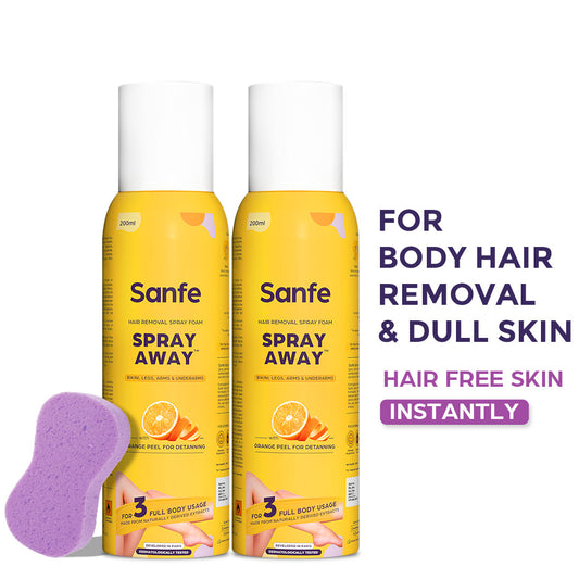 Spray Away Hair Removal Spray - 200ml Pack of 2