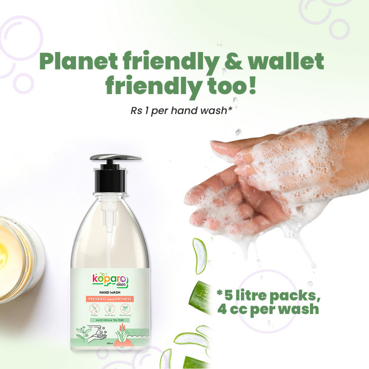 Hand Wash - Aloe  Green Tea