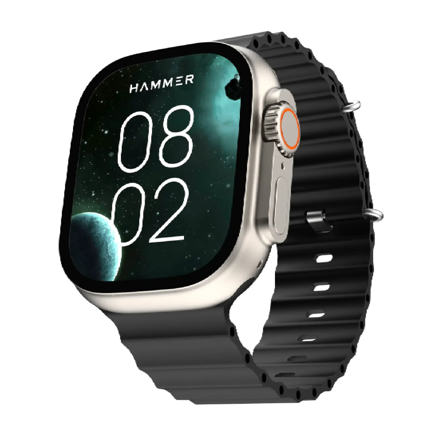 Refurbished Hammer Active 2.0 Ultra with 1.95 inches Biggest Display Bluetooth Calling Smartwatch