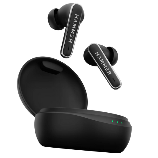 Hammer Airflow Lit TWS Earbuds with Bluetooth 5.1 and Smart Touch Control