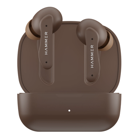 Hammer Solitude TWS Bluetooth Earbuds with Bluetooth v5.3  ENC and Smart Touch Controls