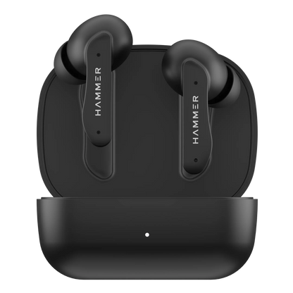 Hammer Solitude TWS Bluetooth Earbuds with Bluetooth v5.3  ENC and Smart Touch Controls