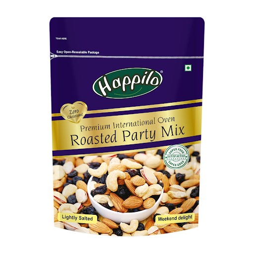 Happilo Premium Oven Roasted  Lightly Salted Party Mix