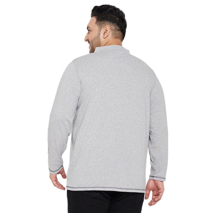 Men Plus Size Hemsworth Solid Henley Tshirt