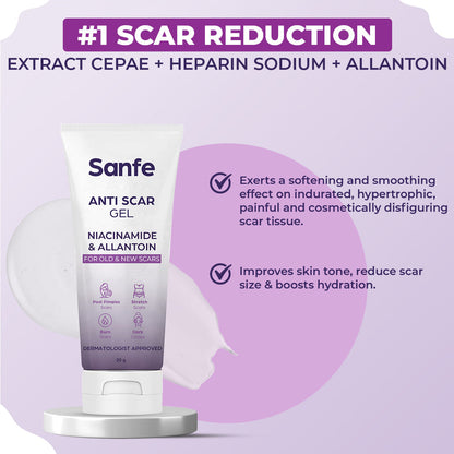 Sanfe Anti Scar Gel - 20g Pack of 2