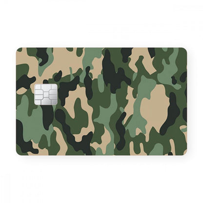 Green Camo Card