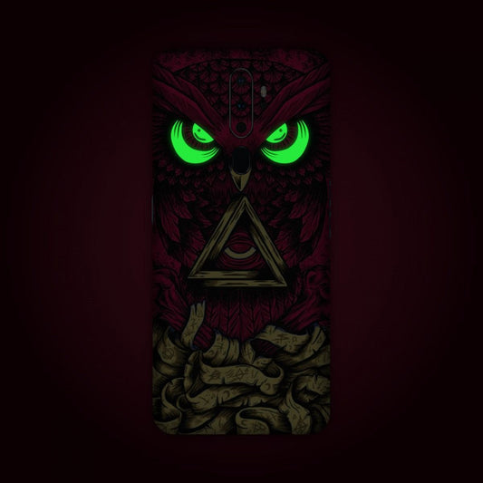 Red Owl Neon - Available for all phone models