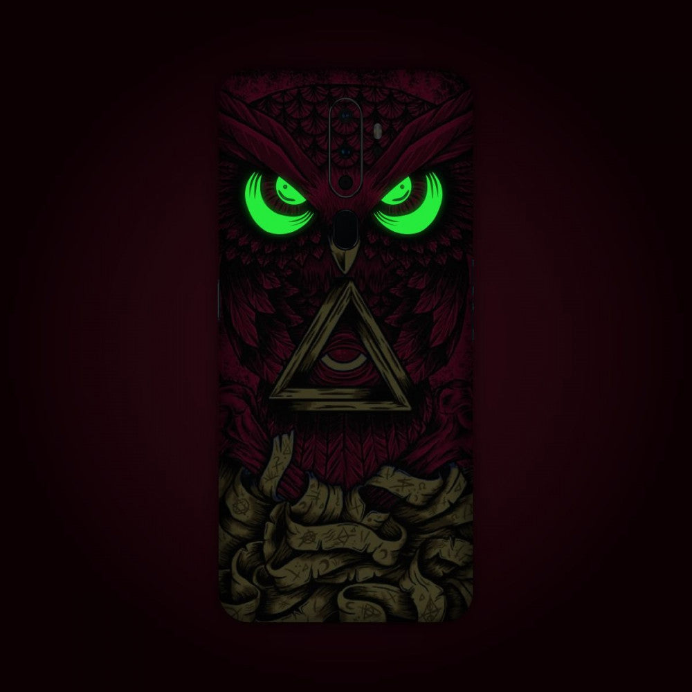 Red Owl Neon - Available for all phone models