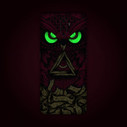 Red Owl Neon - Available for all phone models