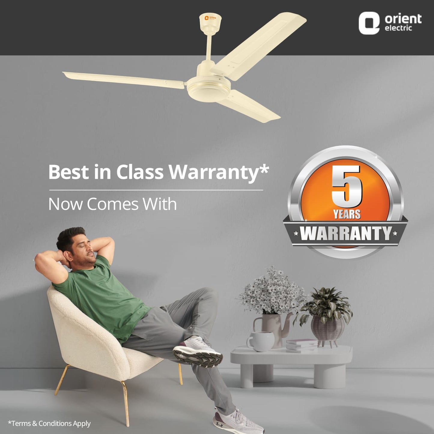 New Breeze High Speed Ceiling Fan