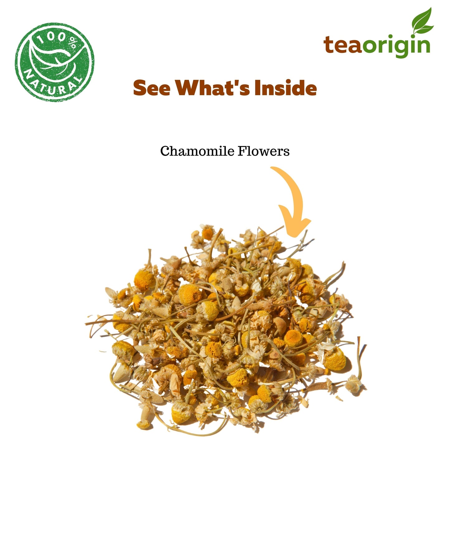 Tea Origin Pure Chamomile Flowers