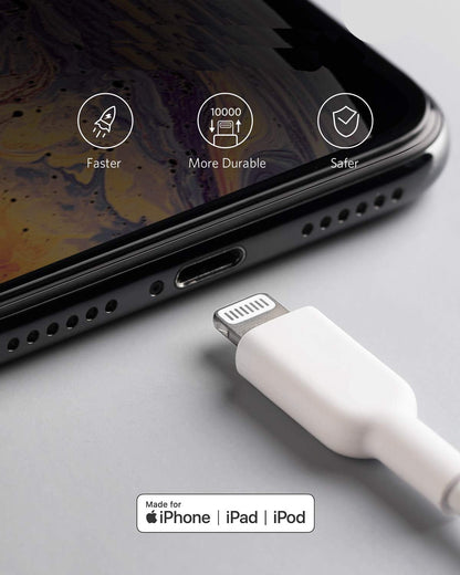 LA FORTE Fast Apple iPhone iPad charging and Lightning Cable