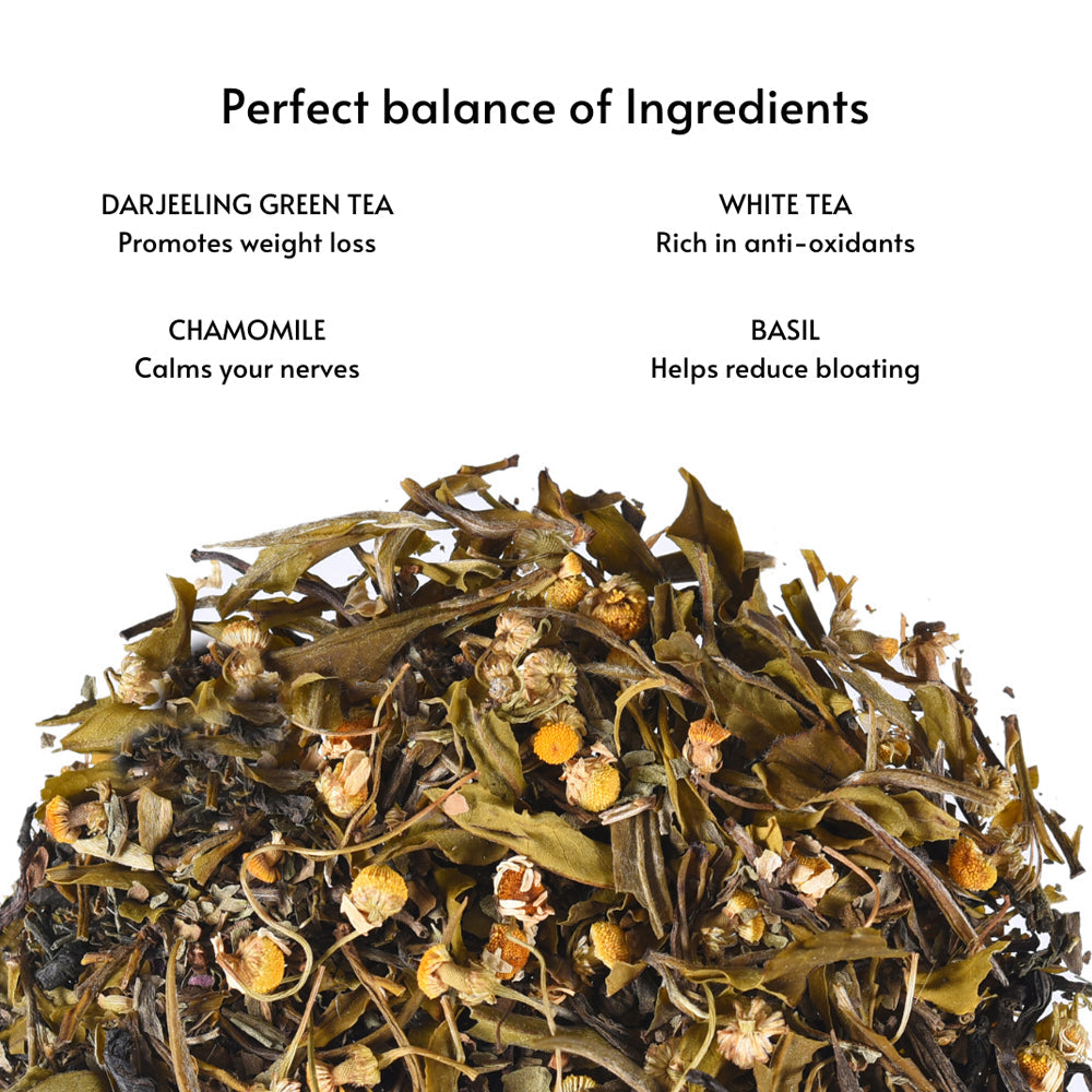 Tale of Two Teas  Green White Tea