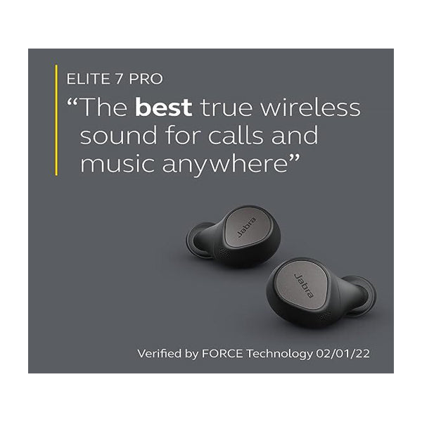 Jabra Elite 7 Pro in Ear Bluetooth Truly Wireless in Ear Earbuds with Mic