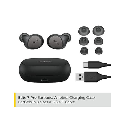 Jabra Elite 7 Pro in Ear Bluetooth Truly Wireless in Ear Earbuds with Mic