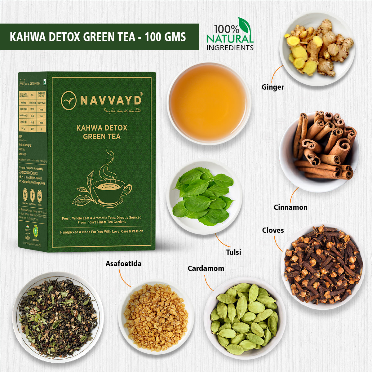 Kahwa Detox Green Tea