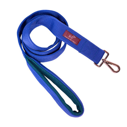 Tails to Tell Tactical Polyester Leash for Dogs Blue