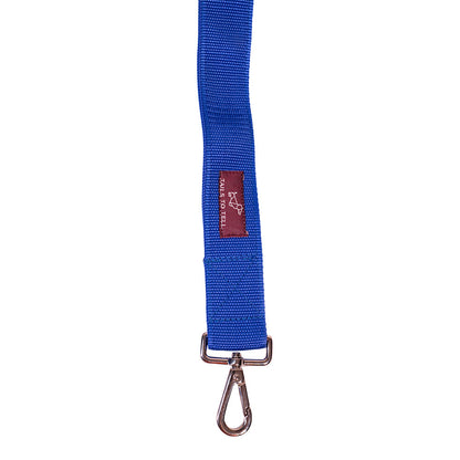 Tails to Tell Tactical Polyester Leash for Dogs Blue