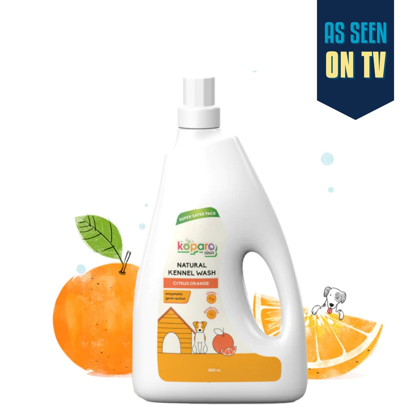 Kennel Wash - Citrus Orange - 1.8 Litres