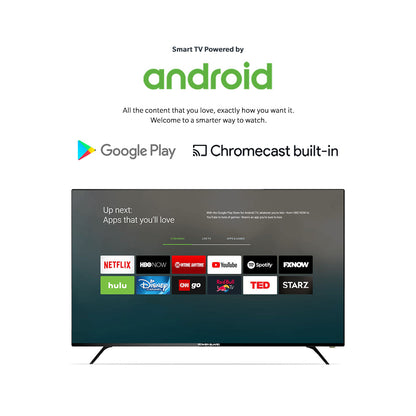 LED TV Power Guard 109 cm 43 inch Frameless Full HD LED Smart Android TV  PG 43 FSVC