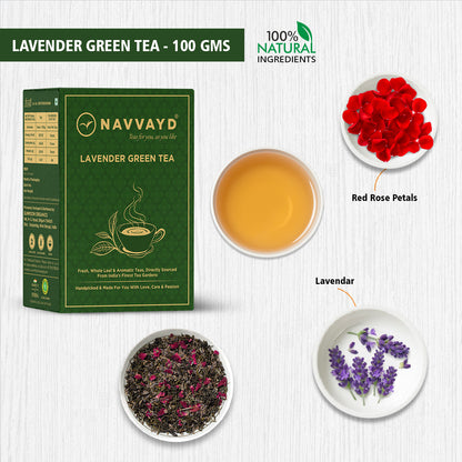 Lavender Green Tea