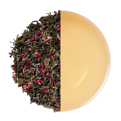 Lavender Rose Mint Green Tea