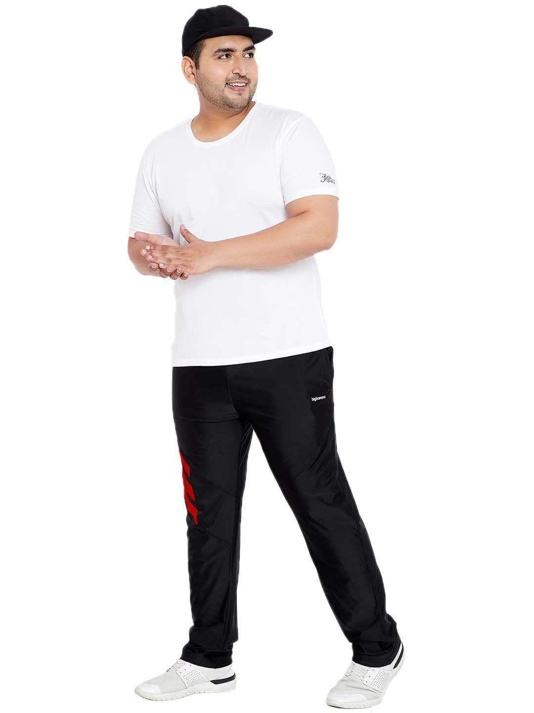 Men Plus Size Lami Colorblock Trackpant