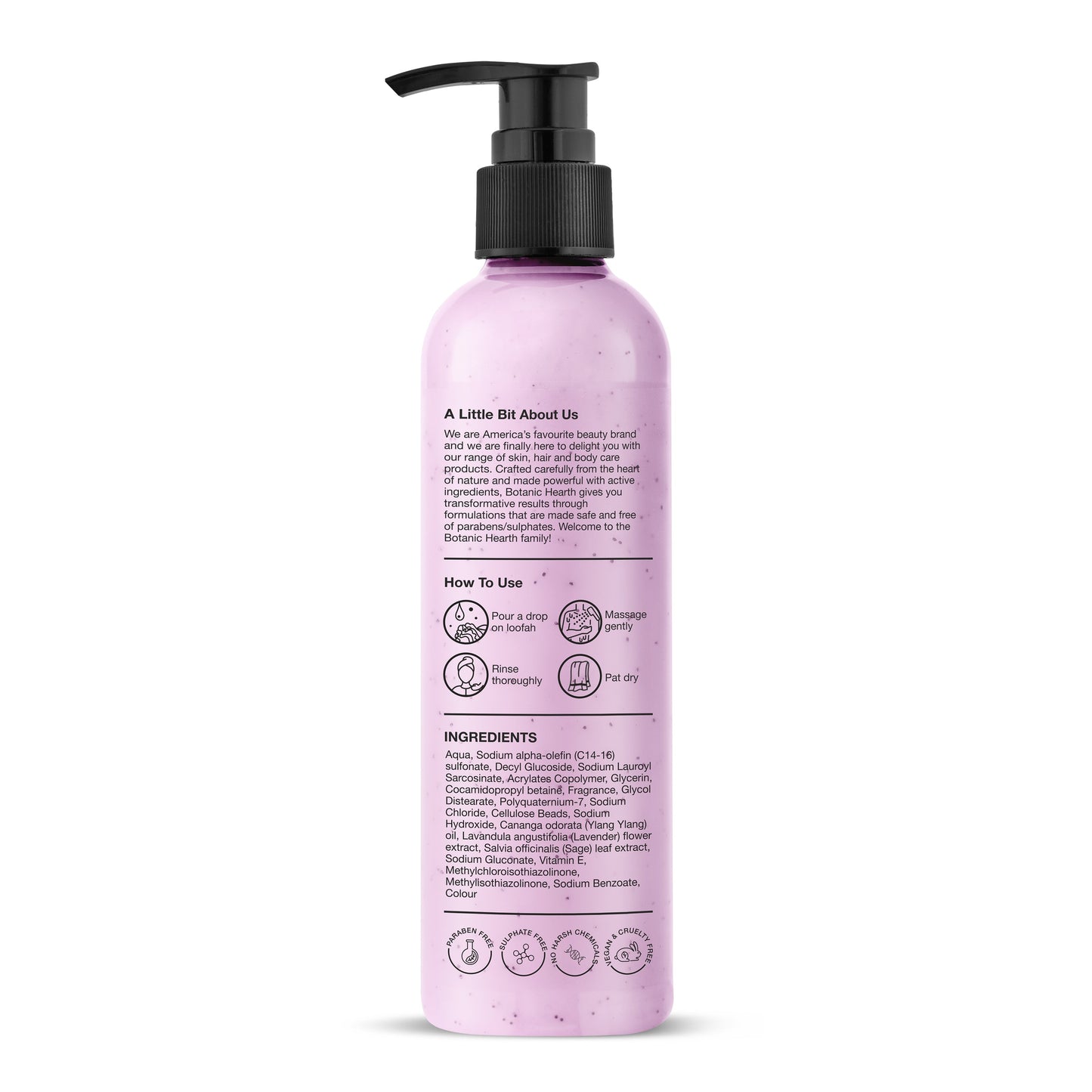 Bulgarian Lavender  Ylang Ylang Body Wash 245ml