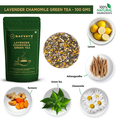 Lavender Chamomile Green Tea