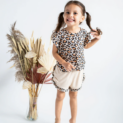 Wild Ones Ruffled Bamboo Top  Shorts