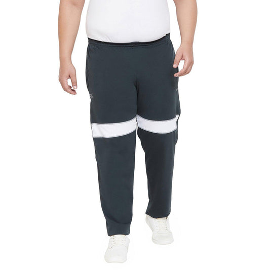 Men Plus Size Leise Colorblock Trackpant