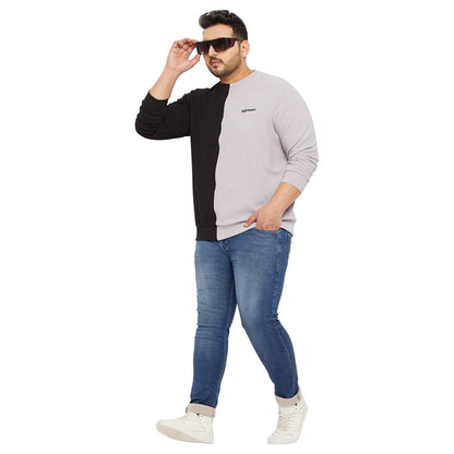 Men Plus Size Lindsay Colorblock Sweatshirt