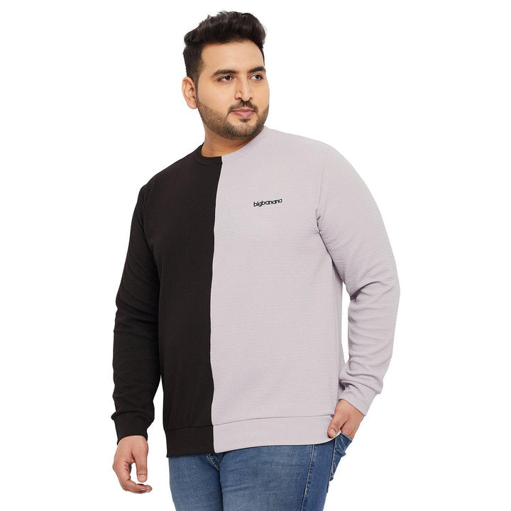 Men Plus Size Lindsay Colorblock Sweatshirt