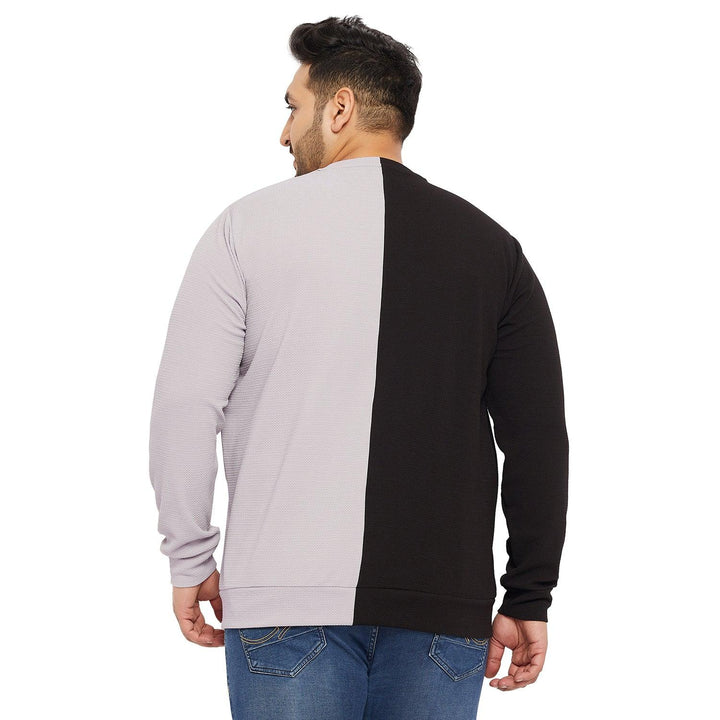 Men Plus Size Lindsay Colorblock Sweatshirt